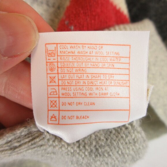 Pringle 100% Lambswool Argle Golf Sweater Size M - Picture 5 of 10